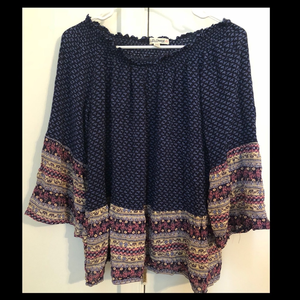 Off the shoulder shirt